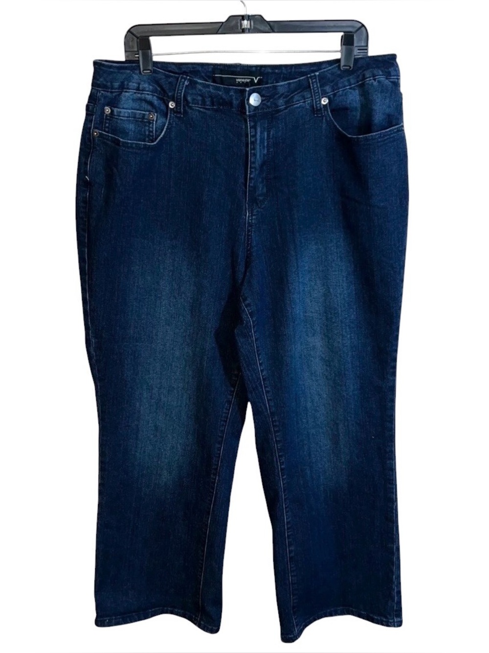 Venezia Wide Leg Jeans Women’s 18 Petite Blue 35x27